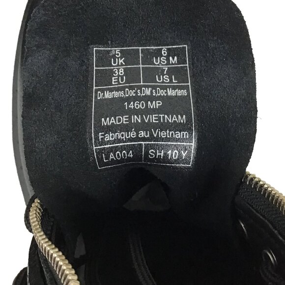 DR MARTINS 1460 Lunar Milled Leather Boot - Picture 10 of 12